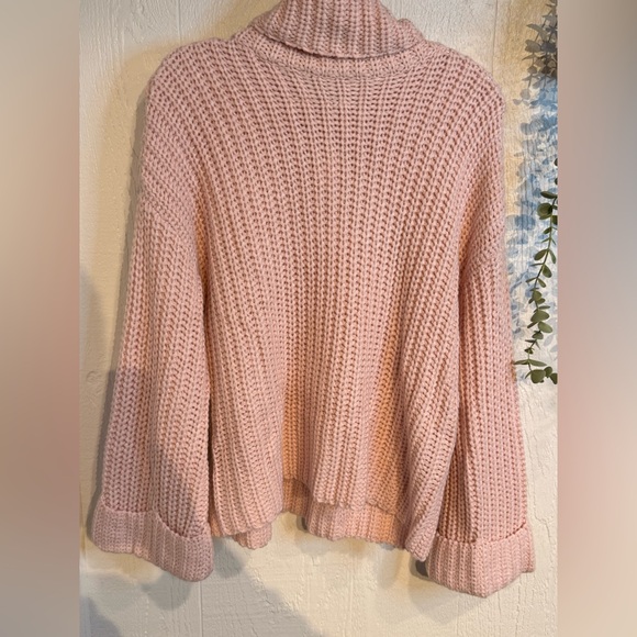 VIDA turtleneck shaker pullover NWOT lotus - Picture 4 of 8